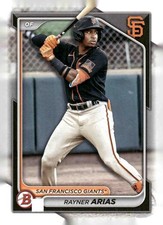 2024 Bowman Draft #BD-189 Rayner Arias