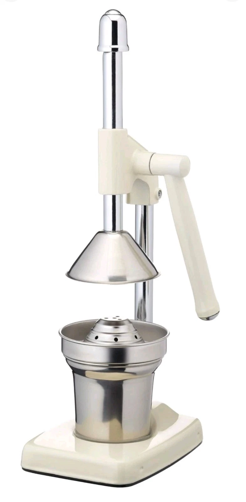 KitchenCraft Living Nostalgia Juicer, Cream/Silver. BNIB