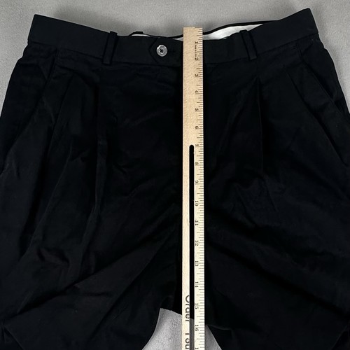 Fairway & Greene Black Golf Shorts Men's 34 12" Inseam Pleated Front Caddyshack - Picture 6 of 7