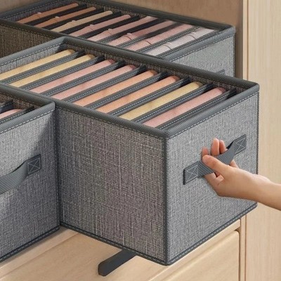 Kleidung Organizer 79 Fach Kleidungshalter Faltboxen Stoff Aufbewahrung