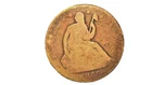 1860 seated liberty half dollar