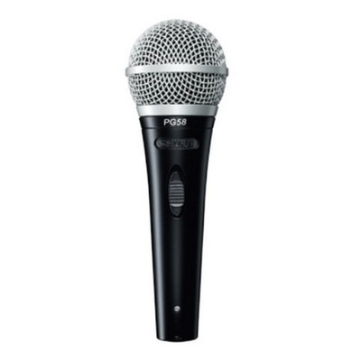 SHURE ダイナミックマイクPG58-3本とケーブルセット Shure PG58 Dynamic Cable Professional Microphone for sale online