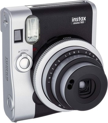 Fujifilm Instax Mini 90 Neo Classic Instant Film Camera - Black