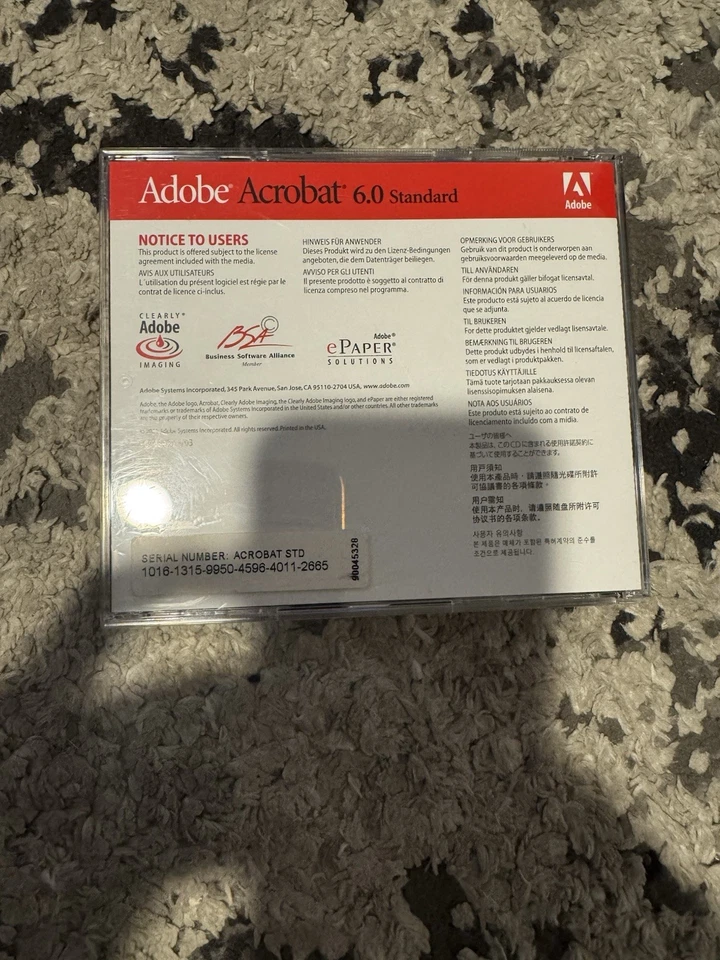 Adobe Acrobat 6.0 Standard for Windows with Serial Number - Image 2 of 4