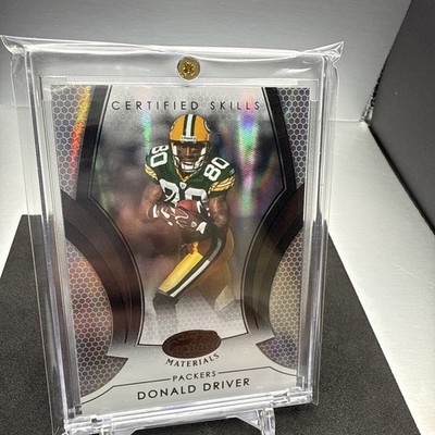 2007 Leaf Certified Materials - Certified Skills 1/1 Donald Driver #CS-15