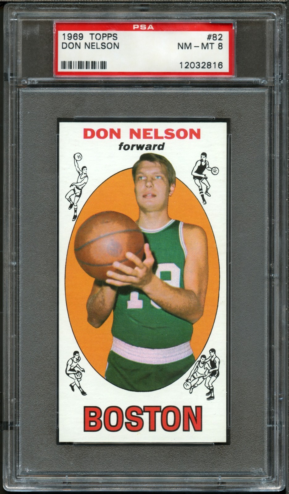 1969 Topps #82 Don Nelson ROOKIE PSA 8