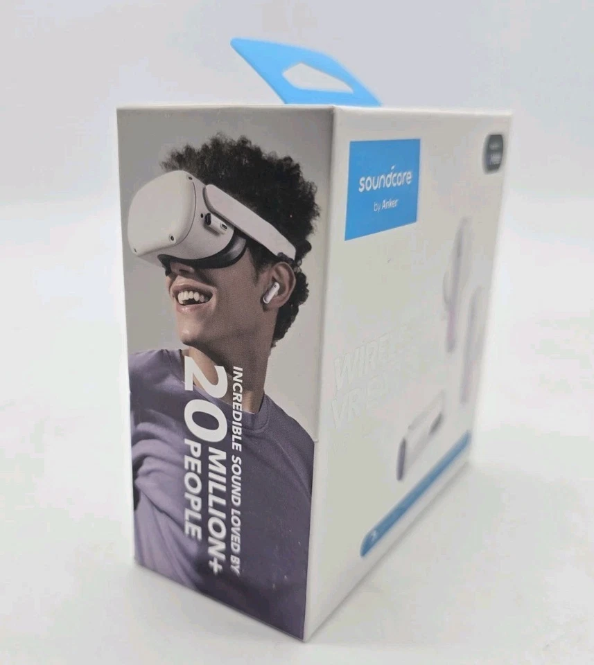 Anker Soundcore VR P10 (A3850Z21) Bluetooth RF Wireless META Earbuds White NEW - Image 4 of 4