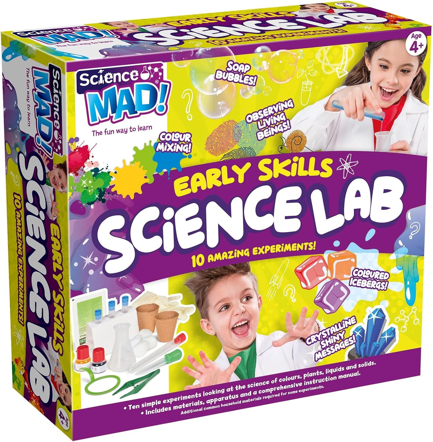 Science Mad - SM65 Early Skills Science Lab – An Ideal Introduction to Early