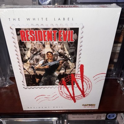 Resident Evil 1996 PC CD-ROM Big Box Capcom Video Game Sealed New     