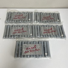 Lot of 5 Dozen Burmax Cold Wave Perming Rods 3.25" Grey New 356