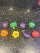 Learning Farmers Market Color Matching Play Food Sorting Fruit Vegetables Lot