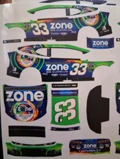 2026 Austin Hill 33 Zone 1/64 Peel Stick Decals