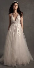 Willowby by Watters Hearst A-Line Tulle Wedding Gown