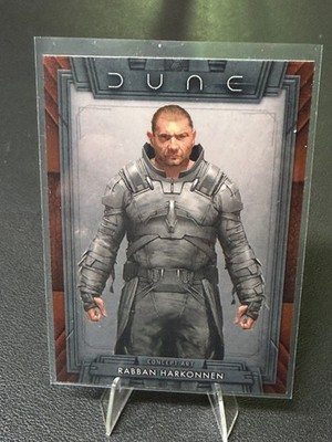 2022 Topps Dune Chrome Rabban Harkonnen Concept Art AOD-15 Base Card