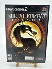 Mortal Kombat: Deception (Sony PlayStation 2, 2004) Black Label - CIB - Tested