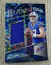 2018 Panini Spectra - Next Era Josh Allen #4 Neon Blue Prizm /99 (MEM, RC)