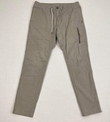Vuori Ripstop Climber Pants Mens L x 29'' Brown Utility Organic Cotton Pockets