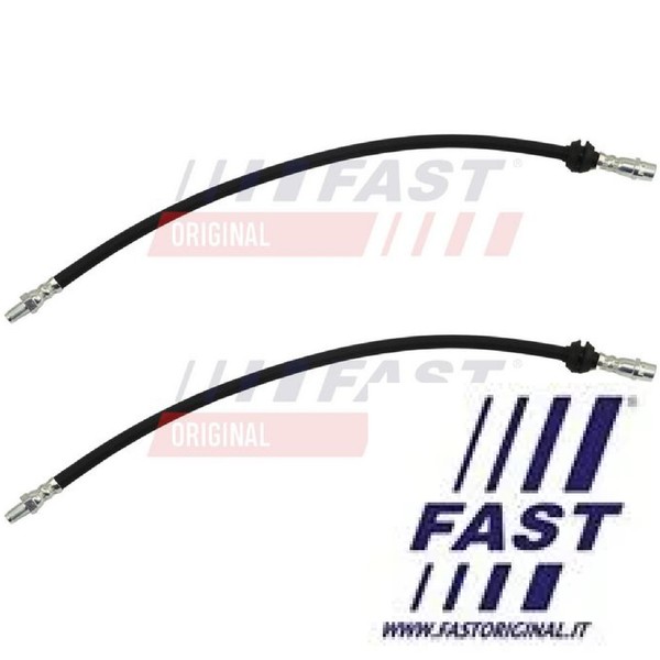 2X Bremsschlauch Fast FT10112 2 BremsschläUche Rechts Links-image