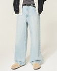 Hollister Light Wash Super Baggy Jeans, 30 X 34 — photo 1