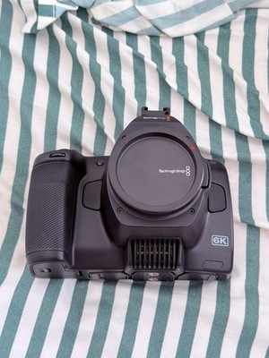 blackmagic design pocket cinema camera 6k pro-used w/hardshell Case