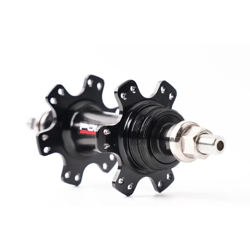 Buje de freno de llanta de bicicleta de engranaje fijo 20H 24H bicicleta delantero trasero 2 bujes de cojinete sellados Foto 3 de 4