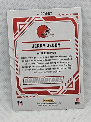 2025 Donruss Jerry Jeudy Dominators | eBay