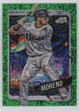 2024 Topps Cosmic Chrome Green Space Dust Refractor /75 Gabriel Moreno #60 12kh