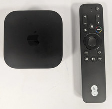 Apple TV 4K 3rd Gen 128GB Media Streamer - Wi-Fi + Ethernet + EE Remote USED (C)