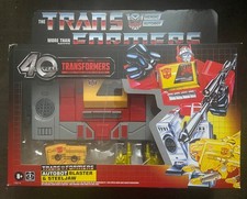 Transformers Retro 40th Anniversary Autobot Blaster & Steeljaw  4 Years and Up