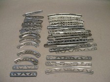 Vtg 1928 Gilbert Erector White Truck Set 7-1/2 Lot ABDE Girders Straight Curved