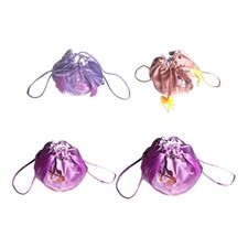 Gymnastics Ball Backpack Velvet for Women Pouch Lightweight Trendy Dance Bag