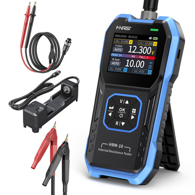HRM-10 Voltage Internal Resistance Battery Tester, Milliohmmeter 100V 200Ω, Car 