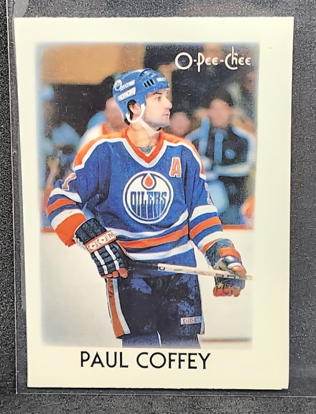 1987-88 O-Pee-Chee Minis #8 Paul Coffey