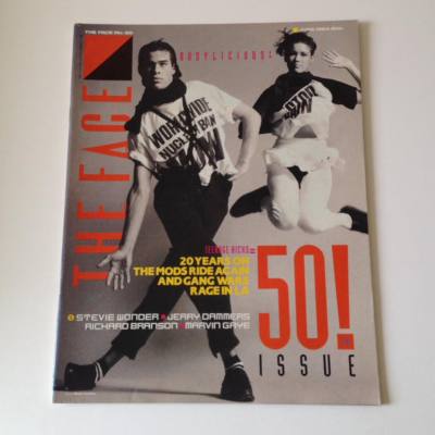 The Face Magazine - Issue 50  Jun 84 - Teenage Kicks, Stevie Wonder, Marvin Gaye
