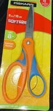 Fiskars Soft grip Right/left Handed 6 Inch NEW