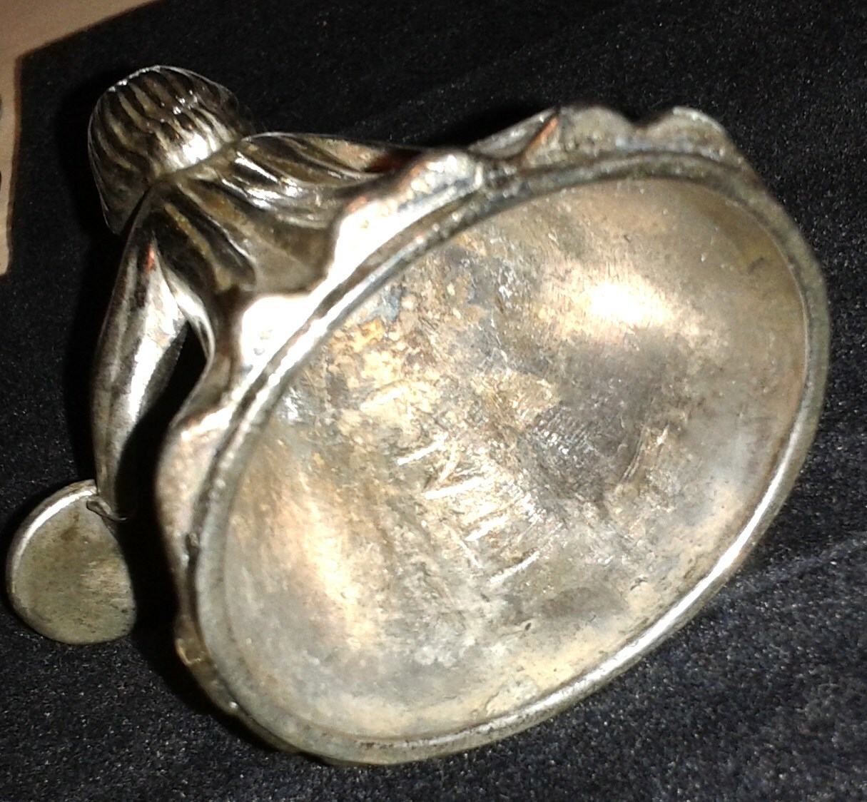 Angel Lights Sterling Plated Candle Holder International Silver Company Italy
