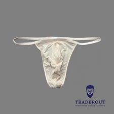 Hom Men nude color Plume temptation G-string thong underwear size S M L XL