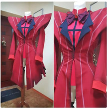 Hazbin Hotel ALASTOR Cosplay Costume Uniform Halloween Outfit Full Set