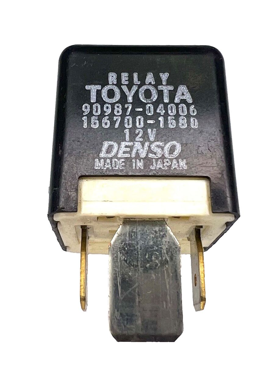ruirio555さん10-5-9 Toyota relay 90987-04006 156700-1580 12v 5-pin Japan Denso