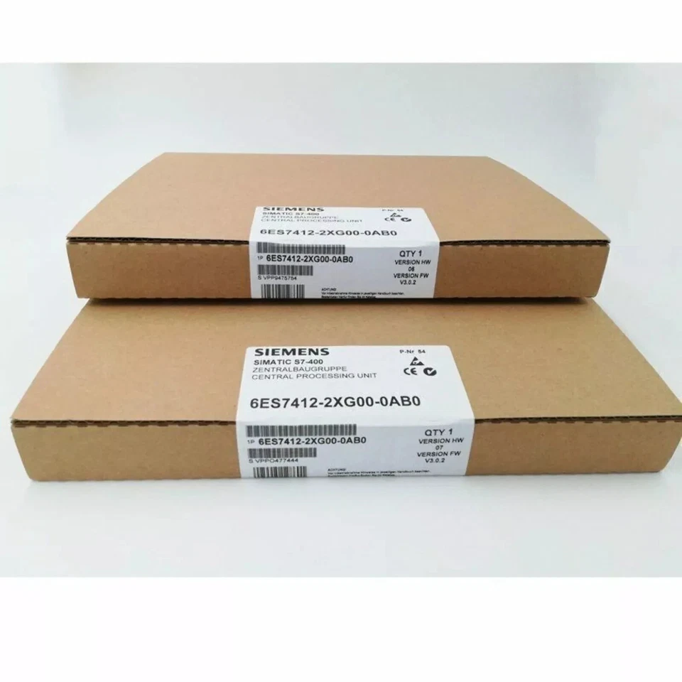 New Siemens 6ES7412-2XG00-0AB0 6ES7 412-2XG00-0AB0 S7-400 CPU 412-2 144 KB - Photo 3/3