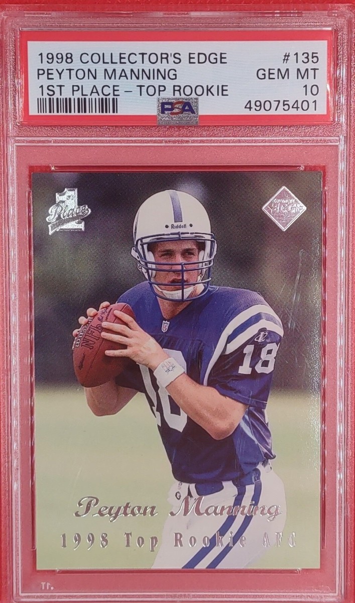 その他 Peyton Manning ROOKIE PEYTON MANNING 1998 FLEER ULTRA ROOKIE RC #201 | eBay