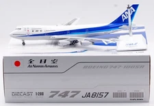 1:200 JC Wings ANA All Nippon Airways Boeing B747-400 JA8157 Diecast Jet Model