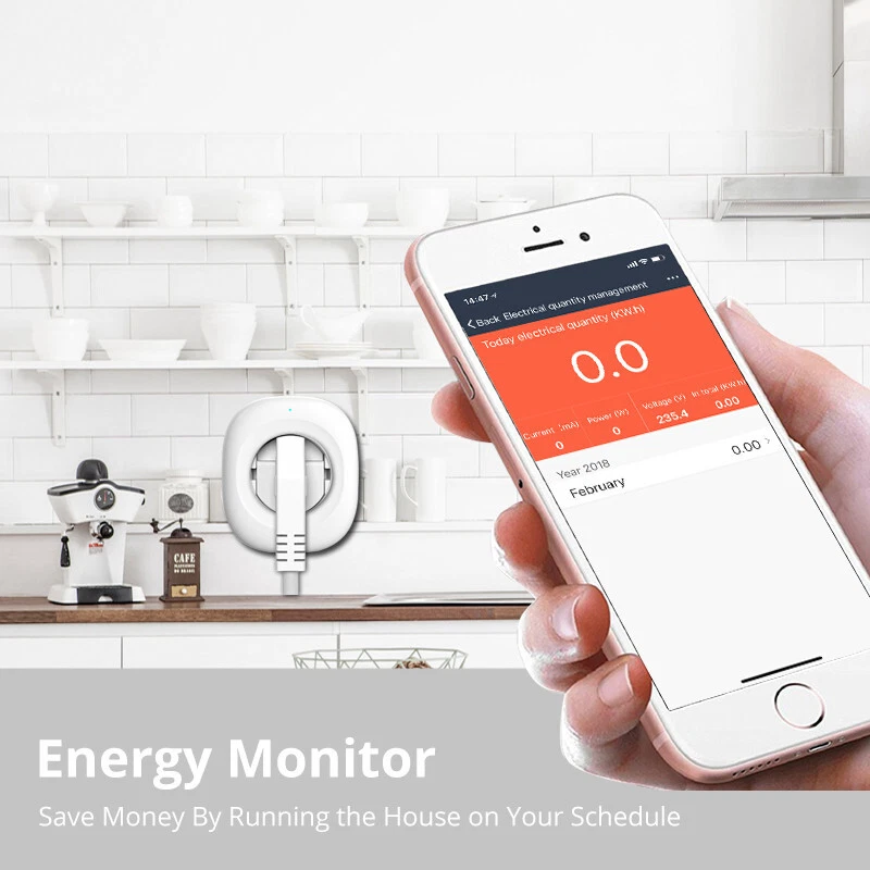 Smart Wifi Plug 16A Power Socket WIFI APP Remote for Amazon Alexa Google Home - Image 3 of 4