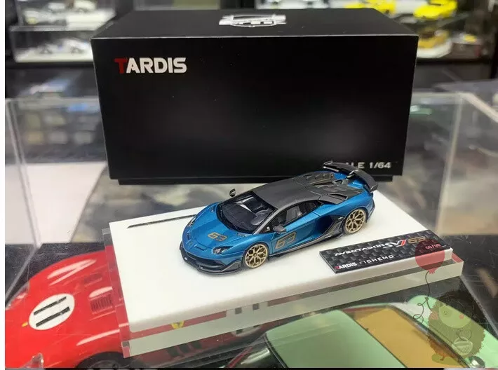 Tardis 1:64 Lamborghini Aventador SVJ63 Car Alloy Model Car Tardis 1:64 Lamborghini Aventador SVJ63 Car Alloy Model Car