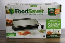 Foodsaver VS3170 Automatic Vacuum Sealer Machine Silver w/ Bag Maker Heat Seal
