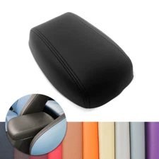 For 2016-2018 Toyota RAV4 Center Armrest Box Leather Replacement Cover 1*BLACK