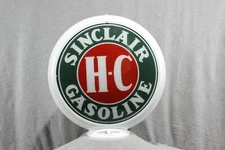 SINCLAIR H-C GAS PUMP GLOBE