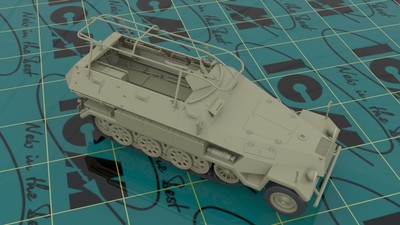 ICM 1:35 35104 Sd.Kfz.251/6 Ausf.A with Crew, Limited
