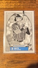 2021 Topps Gypsy Queen #182 Pavin RC Smith Black & White 09/50 Diamondbacks