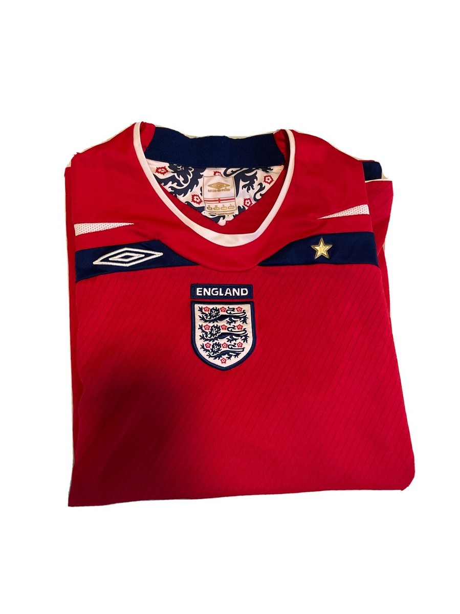 イングランド代表 Umbro レッドジャージ イングランド代表 2001 Umbro プロ・トレーニングジャージ